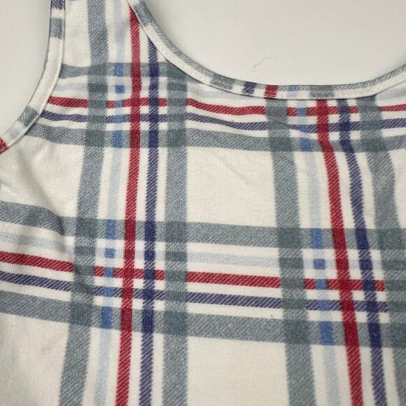 Omi Jo Well Dressed Wolf Americana Plaid Twirl Dress - Picture 2 of 5